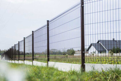 Ogrodzenie panelowe jako baza dla ogrodu wertykalnego